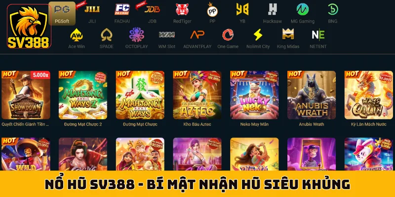 Nổ Hũ SV388 - Bí Mật Quay Thưởng Nhận Hũ Siêu Khủng