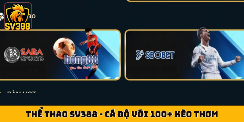 Thể Thao SV388 - Cá Độ Với 100+ Kèo Thơm Hàng Ngày